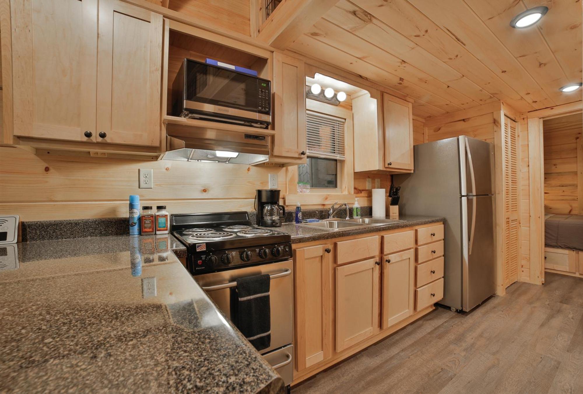 Ryon Tiny Home Cabin City-Side Rustic Retreat 查塔努加 外观 照片