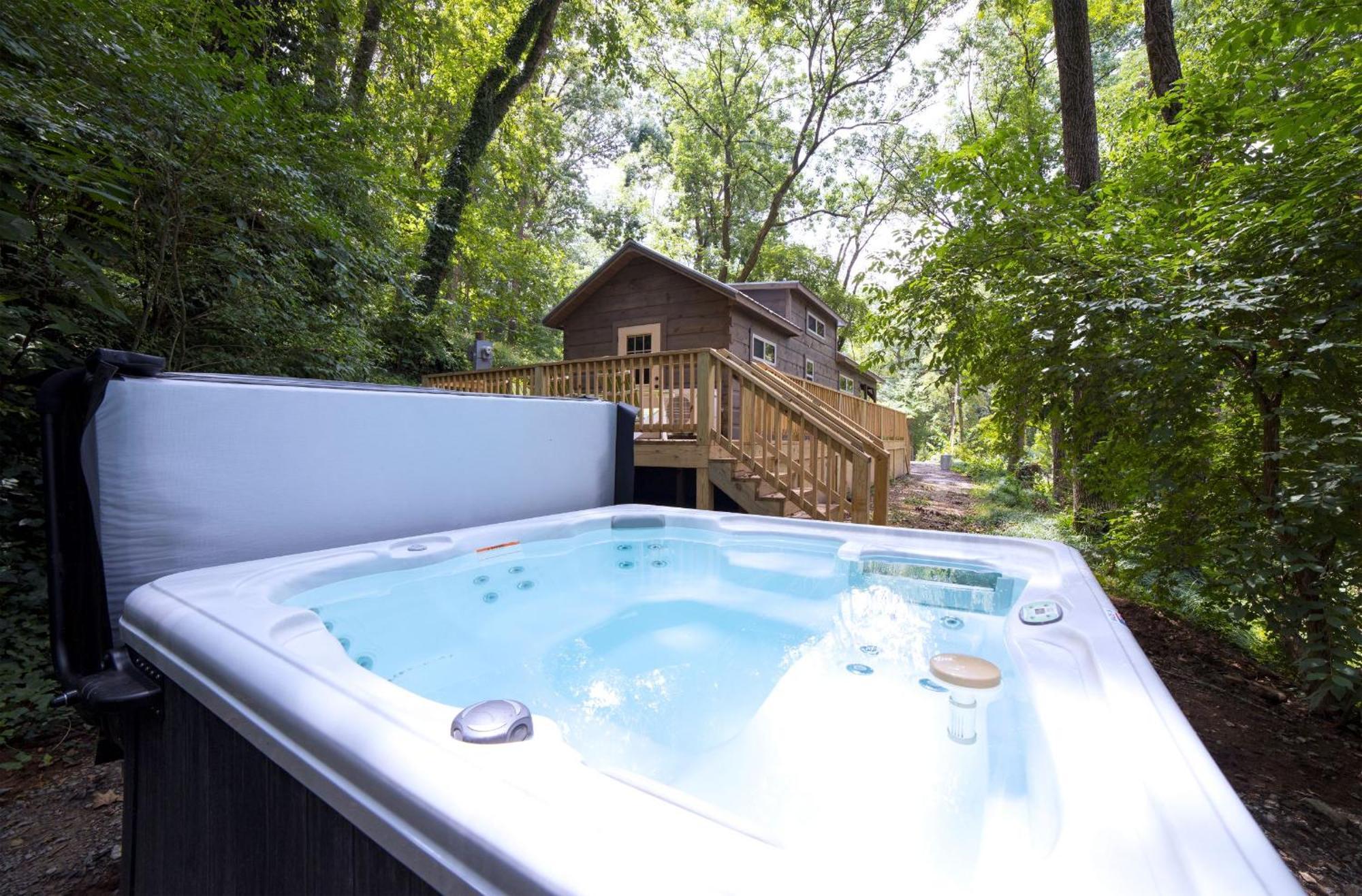 Ryon Tiny Home Cabin City-Side Rustic Retreat 查塔努加 外观 照片